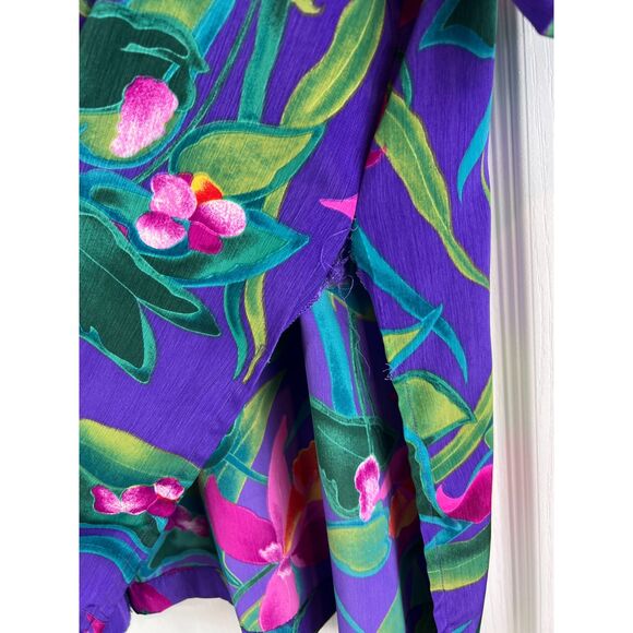 Koret Purple Floral Blouse - Picture 3 of 10